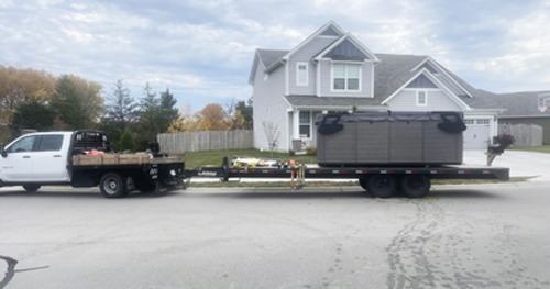 hot tub moving company Indianapolis